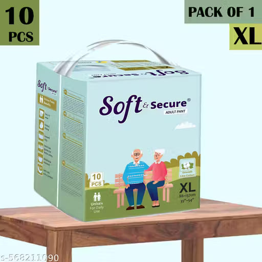 Adult Diapers for Men & Women – Incontinence Underwear, Super Absorbent Leak Protection, Odor Control, Pull-Up Briefs –extra large(10 pc)